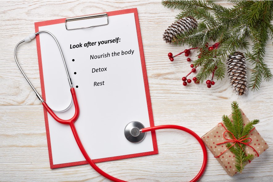 A checklist of staying healthy over the christmas period