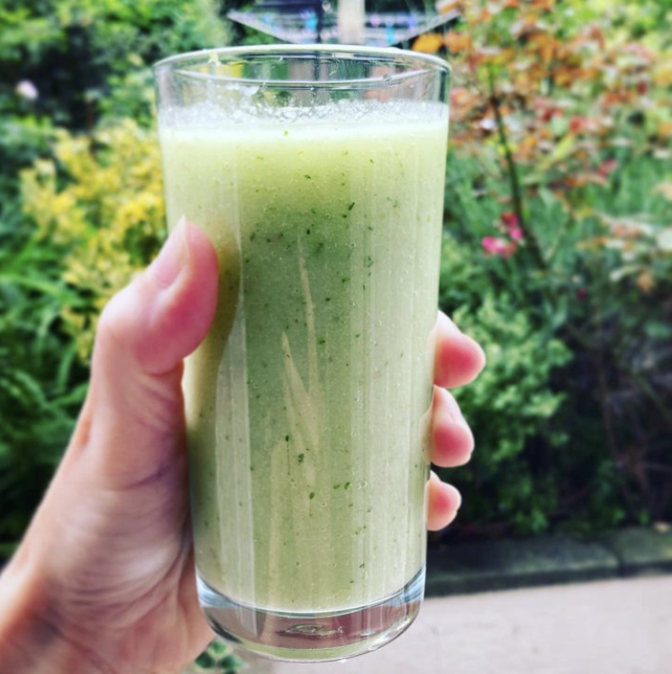 Green Smoothie in a glass